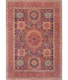 Mamluk 8'10'' X 12'8'' Hand-Knotted Wool Rug 8'10'' x 12'8'' (265 X 380) / Red / Beige