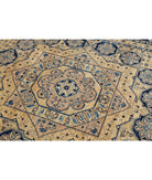 Mamluk 6'7'' X 9'3'' Hand-Knotted Wool Rug 6'7'' x 9'3'' (198 X 278) / Tan / Blue