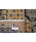 Mamluk 6'7'' X 9'3'' Hand-Knotted Wool Rug 6'7'' x 9'3'' (198 X 278) / Tan / Blue