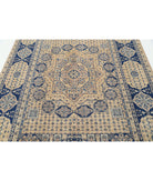 Mamluk 6'5'' X 9'4'' Hand-Knotted Wool Rug 6'5'' x 9'4'' (193 X 280) / Tan / Blue