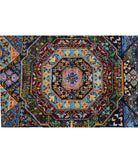 Mamluk 8'11'' X 12'1'' Hand-Knotted Wool Rug 8'11'' x 12'1'' (268 X 363) / Blue / Red