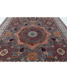 Mamluk 9'11'' X 14'0'' Hand-Knotted Wool Rug 9'11'' x 14'0'' (298 X 420) / Grey / Grey