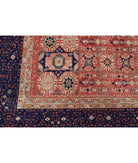 Mamluk 11'1'' X 15'7'' Hand-Knotted Wool Rug 11'1'' x 15'7'' (333 X 468) / Rust / Blue