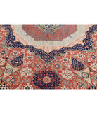 Mamluk 11'1'' X 15'7'' Hand-Knotted Wool Rug 11'1'' x 15'7'' (333 X 468) / Rust / Blue