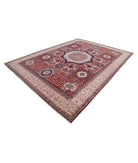 Mamluk 8'10'' X 12'2'' Hand-Knotted Wool Rug 8'10'' x 12'2'' (265 X 365) / Red / Ivory