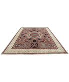 Mamluk 8'10'' X 12'2'' Hand-Knotted Wool Rug 8'10'' x 12'2'' (265 X 365) / Grey / Ivory