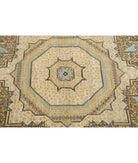 Mamluk 7'10'' X 10'10'' Hand-Knotted Wool Rug 7'10'' x 10'10'' (235 X 325) / Gold / Ivory