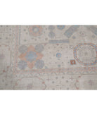 Mamluk 7'11'' X 9'9'' Hand-Knotted Wool Rug 7'11'' x 9'9'' (238 X 293) / Ivory / Blue