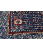 Mamluk 9'11'' X 13'11'' Hand-Knotted Wool Rug 9'11'' x 13'11'' (298 X 418) / Blue / Blue