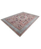 Mamluk 8'10'' X 11'10'' Hand-Knotted Wool Rug 8'10'' x 11'10'' (265 X 355) / Grey / Blue