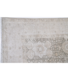 Hand Knotted Mamluk Wool Rug 6' 6" X 9' 6" 6' 6" X 9' 6" (198 X 290) / Green / Ivory