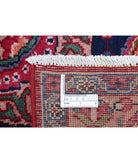 Mashad 9'7'' X 12'11'' Hand-Knotted Wool Rug 9'7'' x 12'11'' (288 X 388) / Red / Blue