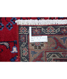 Mashad 6'4'' X 9'4'' Hand-Knotted Wool Rug 6'4'' x 9'4'' (190 X 280) / Red / Blue