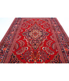 Mashad 7'8'' X 11'11'' Hand-Knotted Wool Rug 7'8'' x 11'11'' (230 X 358) / Red / Blue