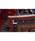 Mashad 10'7'' X 13'7'' Hand-Knotted Wool Rug 10'7'' x 13'7'' (318 X 408) / Red / Blue