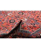 Mehraban 12'2'' X 20'10'' Hand-Knotted Wool Rug 12'2'' x 20'10'' (365 X 625) / Pink / Blue