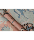 Vintage 8'9'' X 11'6'' Hand-Knotted Wool Rug 8'9'' x 11'6'' (263 X 345) / Pink / Blue