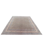 Vintage 7'8'' X 10'4'' Hand-Knotted Wool Rug 7'8'' x 10'4'' (230 X 310) / Taupe / Blue