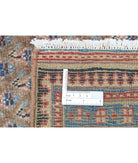 Vintage 7'8'' X 10'4'' Hand-Knotted Wool Rug 7'8'' x 10'4'' (230 X 310) / Taupe / Blue