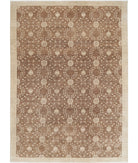 Modcar 9'9'' X 13'4'' Hand-Knotted Wool Rug 9'9'' x 13'4'' (293 X 400) / Brown / Brown