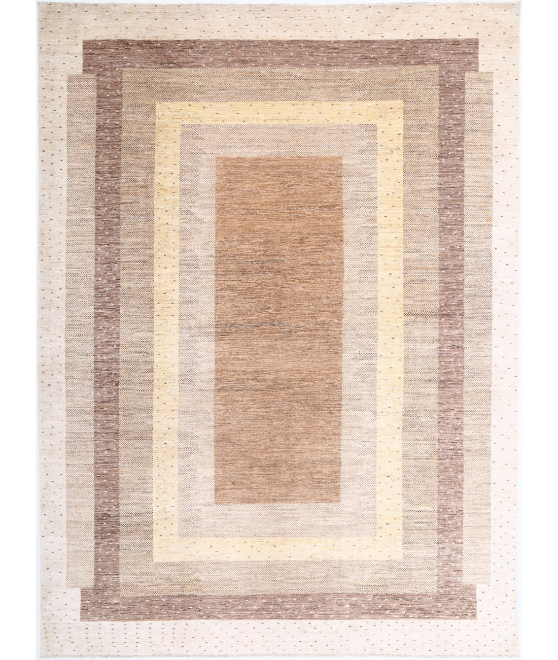 Gabbeh 8'8'' X 11'10'' Hand-Knotted Wool Rug 8'8'' x 11'10'' (260 X 355) / Multi / Multi