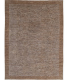 Modcar 9'10'' X 13'6'' Hand-Knotted Wool Rug 9'10'' x 13'6'' (295 X 405) / Brown / Brown