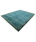 Modcar 9'0'' X 11'4'' Hand-Knotted Wool Rug 9'0'' x 11'4'' (270 X 340) / Green / N/A