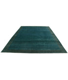 Modcar 9'0'' X 11'4'' Hand-Knotted Wool Rug 9'0'' x 11'4'' (270 X 340) / Green / N/A