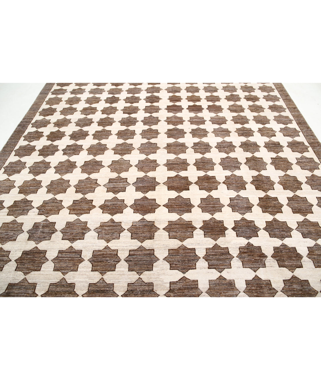 Modcar 8'7'' X 10'9'' Hand-Knotted Wool Rug 8'7'' x 10'9'' (258 X 323) / Multi / N/A