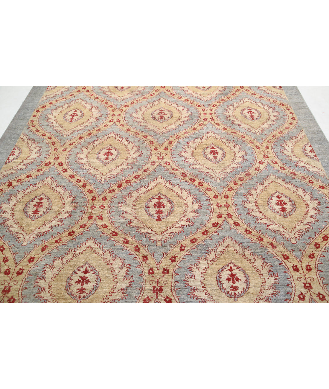 Modcar 8'2'' X 9'9'' Hand-Knotted Wool Rug 8'2'' x 9'9'' (245 X 293) / Multi / N/A