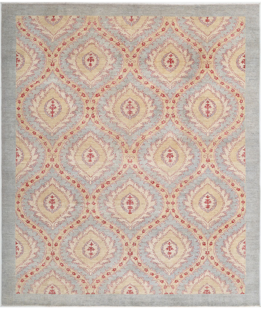 Modcar 8'2'' X 9'9'' Hand-Knotted Wool Rug 8'2'' x 9'9'' (245 X 293) / Multi / N/A