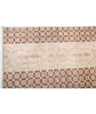 Modcar 8'1'' X 9'4'' Hand-Knotted Wool Rug 8'1'' x 9'4'' (243 X 280) / Beige / N/A