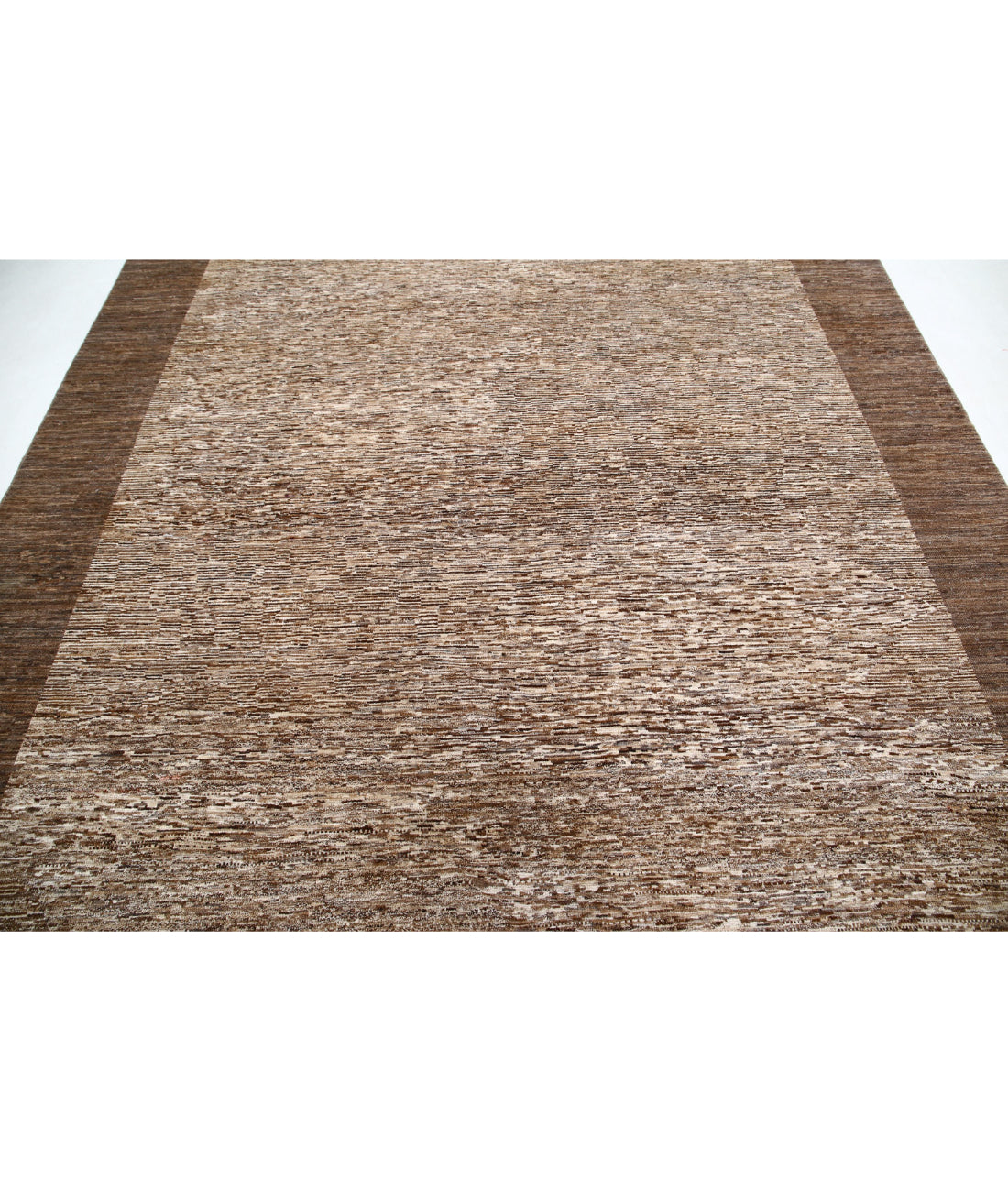 Modcar 7'11'' X 9'2'' Hand-Knotted Wool Rug 7'11'' x 9'2'' (238 X 275) / Beige / N/A