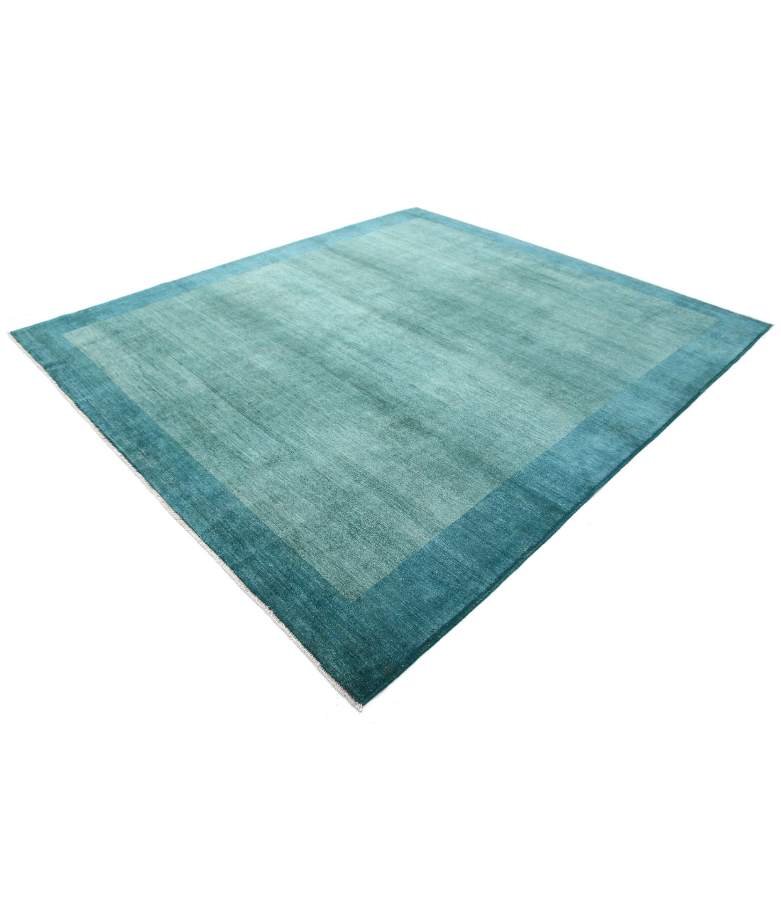 Modcar 8'4'' X 9'4'' Hand-Knotted Wool Rug 8'4'' x 9'4'' (250 X 280) / Green / N/A