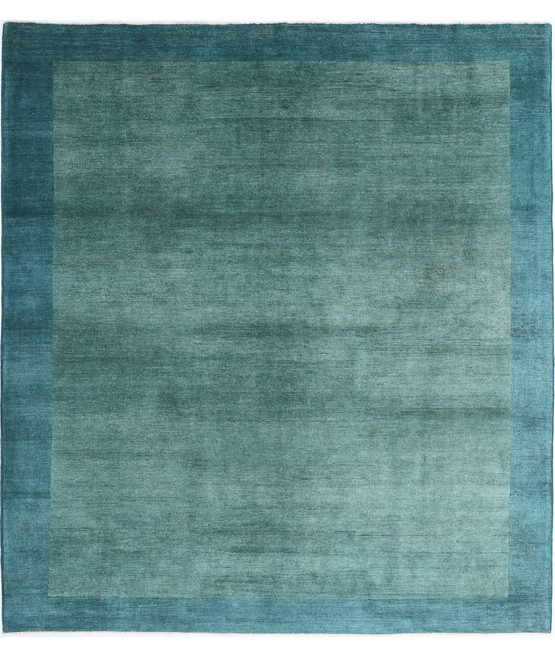 Modcar 8'4'' X 9'4'' Hand-Knotted Wool Rug 8'4'' x 9'4'' (250 X 280) / Green / N/A