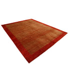 Modcar 9'0'' X 11'5'' Hand-Knotted Wool Rug 9'0'' x 11'5'' (270 X 343) / Rust / N/A