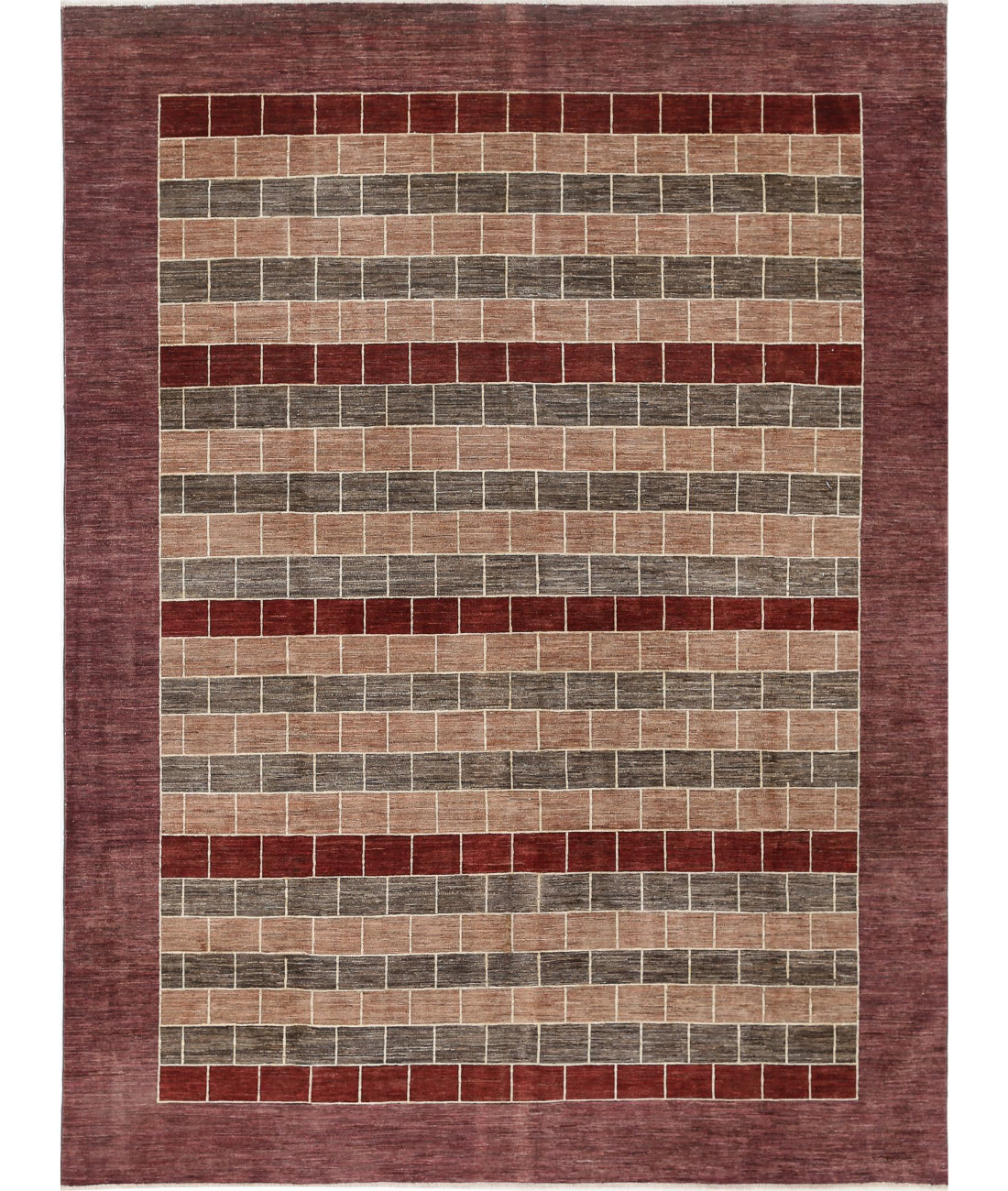 Modcar 5'11'' X 8'6'' Hand-Knotted Wool Rug 5'11'' x 8'6'' (178 X 255) / Multi / N/A