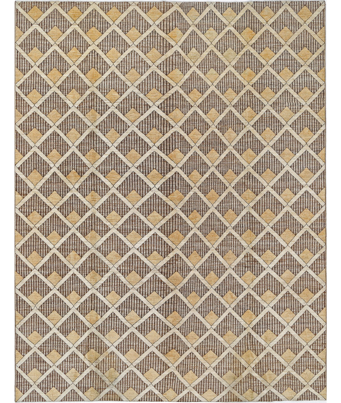 Modcar 8'9'' X 11'4'' Hand-Knotted Wool Rug 8'9'' x 11'4'' (263 X 340) / Multi / N/A