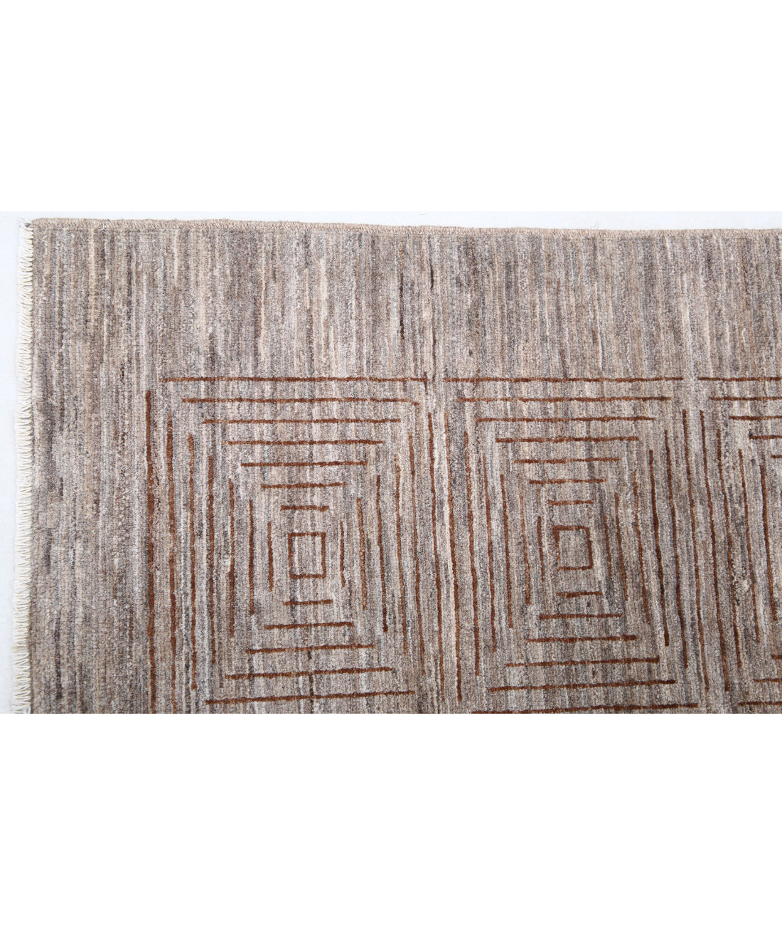 Modcar 5'1'' X 6'3'' Hand-Knotted Wool Rug 5'1'' x 6'3'' (153 X 188) / Multi / N/A