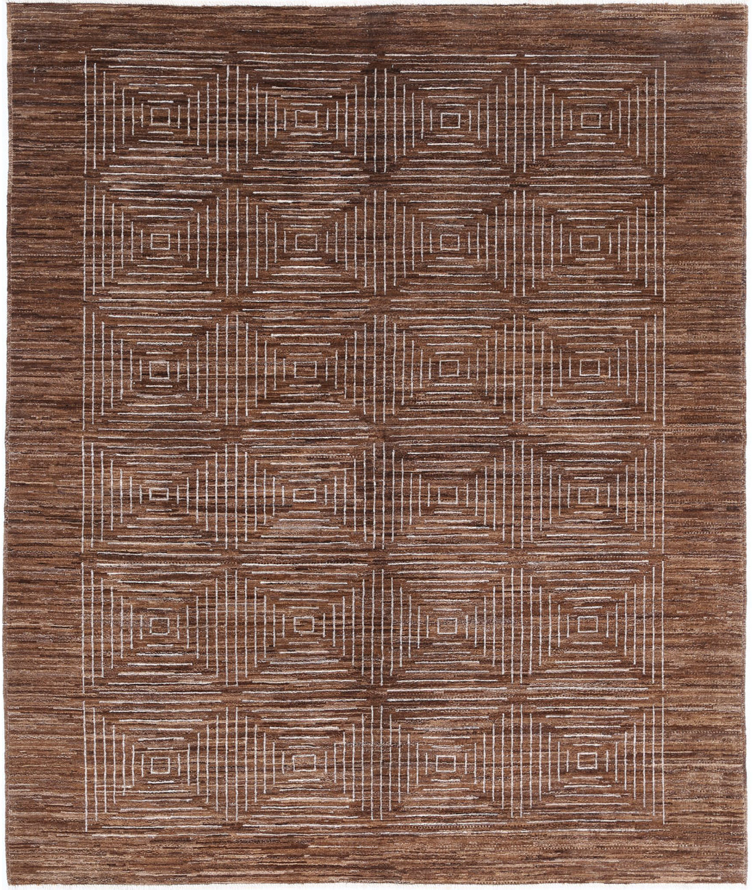 Modcar 5'2'' X 6'2'' Hand-Knotted Wool Rug 5'2'' x 6'2'' (155 X 185) / Multi / N/A