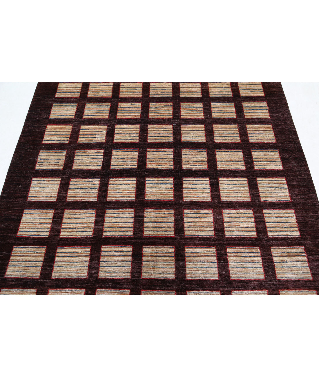 Modcar 4'11'' X 6'5'' Hand-Knotted Wool Rug 4'11'' x 6'5'' (148 X 193) / Multi / N/A