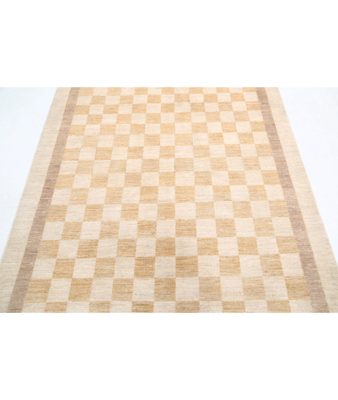 Modcar 5'0'' X 6'3'' Hand-Knotted Wool Rug 5'0'' x 6'3'' (150 X 188) / Multi / N/A