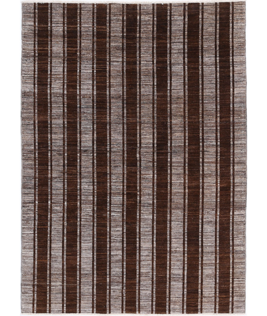 Modcar 4'8'' X 6'4'' Hand-Knotted Wool Rug 4'8'' x 6'4'' (140 X 190) / Multi / N/A