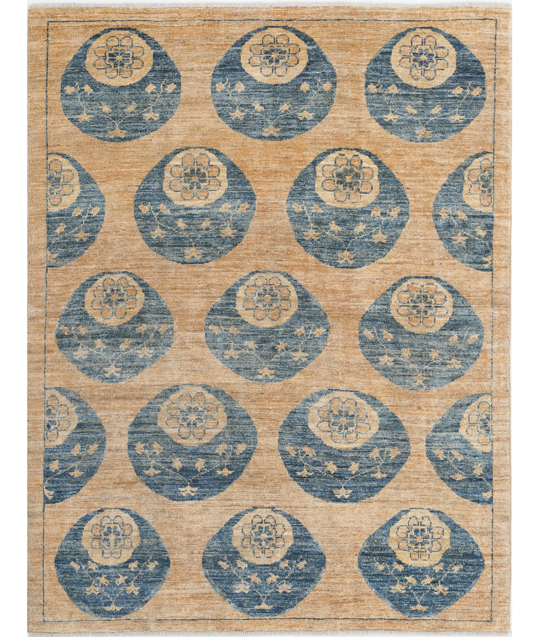 Modcar 4'9'' X 6'3'' Hand-Knotted Wool Rug 4'9'' x 6'3'' (143 X 188) / Multi / N/A