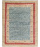 Modcar 4'10'' X 6'4'' Hand-Knotted Wool Rug 4'10'' x 6'4'' (145 X 190) / Multi / N/A