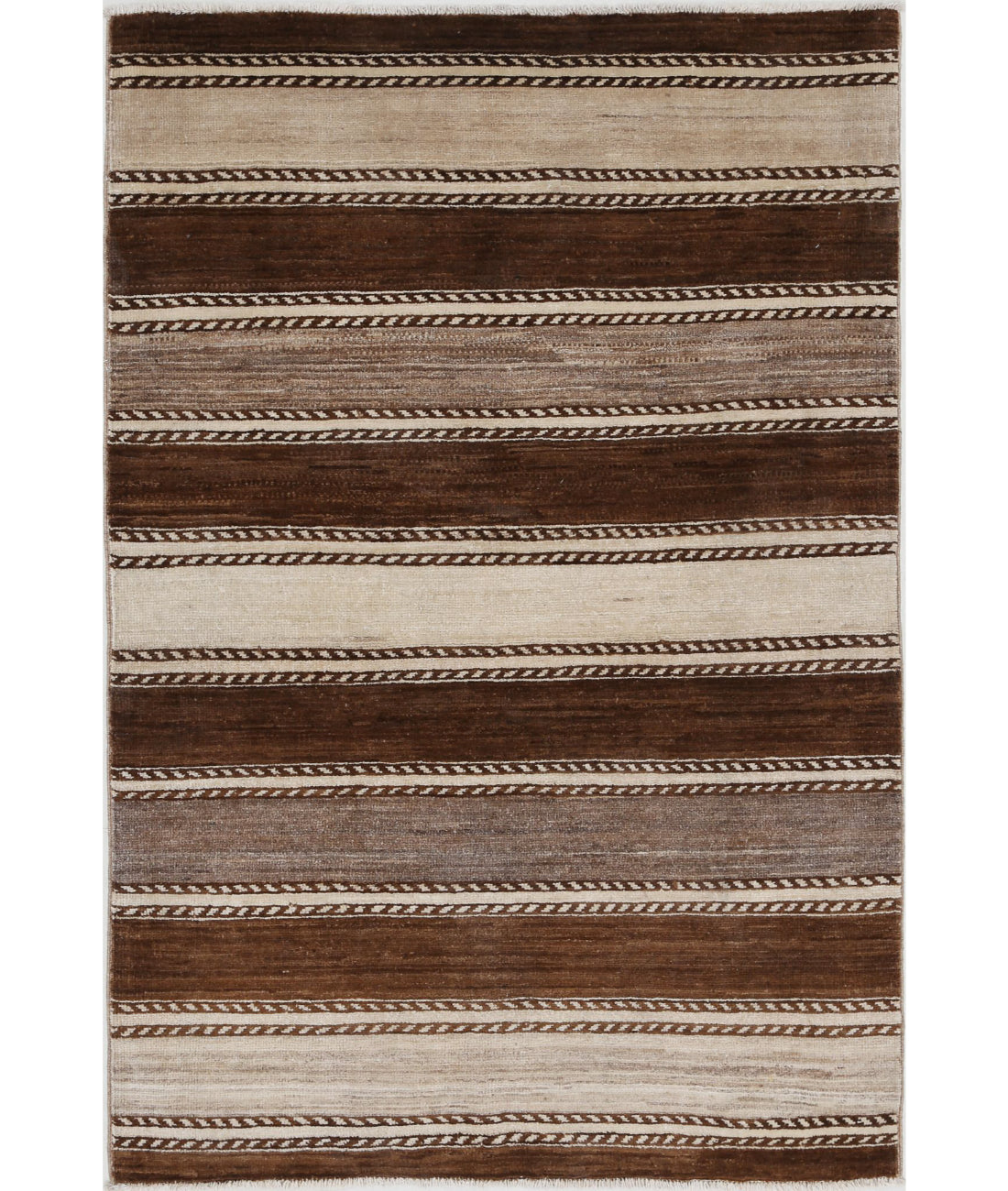 Modcar 3'2'' X 4'9'' Hand-Knotted Wool Rug 3'2'' x 4'9'' (95 X 143) / Multi / N/A