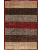 Modcar 4'0'' X 6'0'' Hand-Knotted Wool Rug 4'0'' x 6'0'' (120 X 180) / Multi / N/A