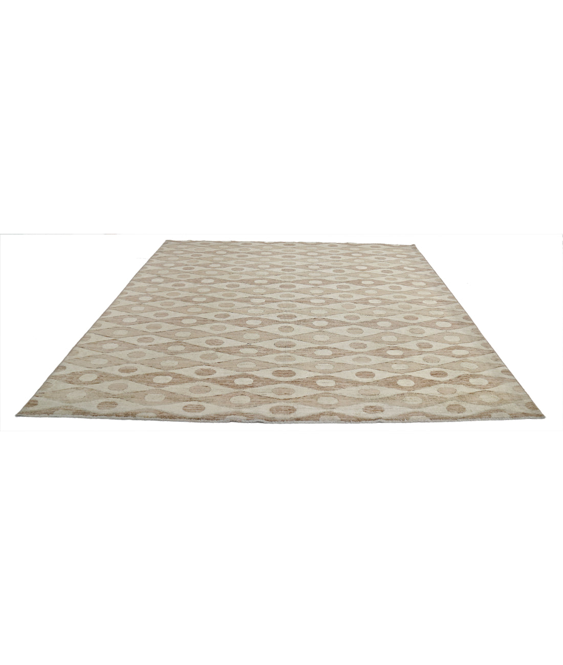 Modcar 8'3'' X 8'3'' Hand-Knotted Wool Rug 8'3'' x 8'3'' (248 X 248) / Multi / N/A