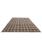 Modcar 8'9'' X 11'4'' Hand-Knotted Wool Rug 8'9'' x 11'4'' (263 X 340) / Brown / Grey