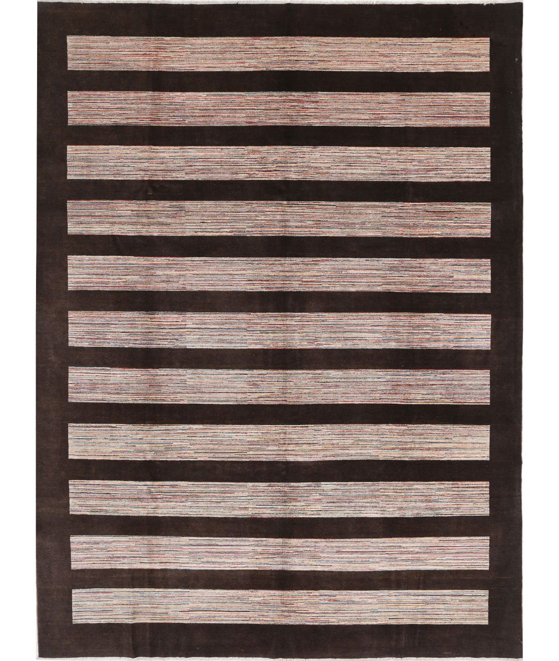 Modcar 8'10'' X 11'10'' Hand-Knotted Wool Rug 8'10'' x 11'10'' (265 X 355) / Multi / N/A